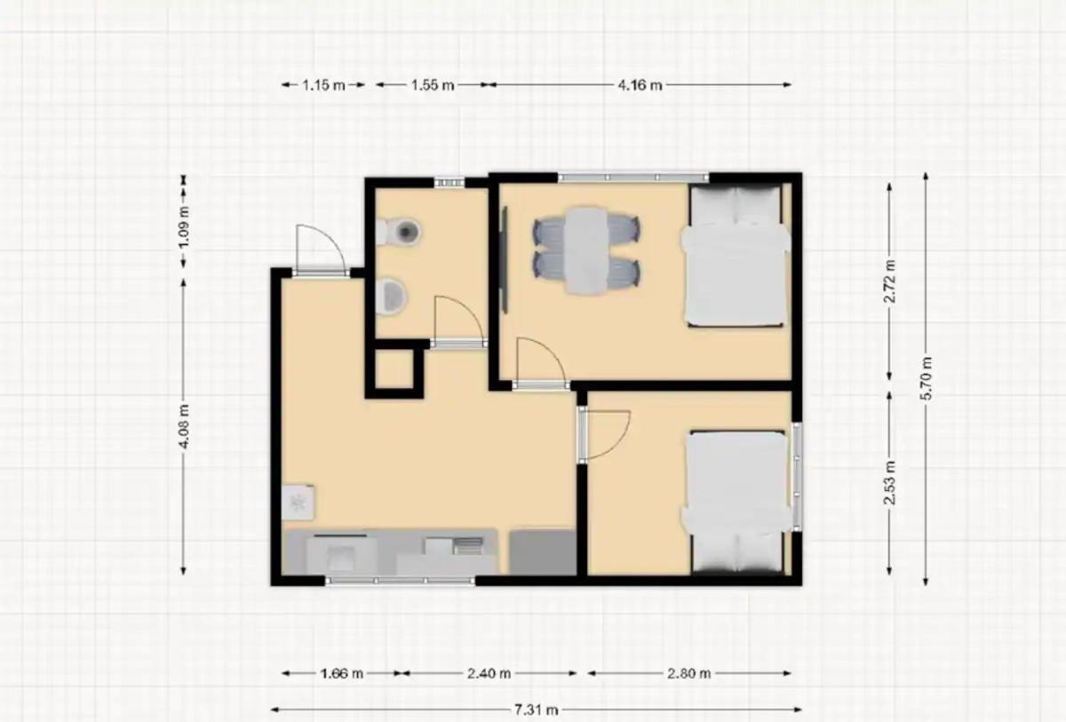 K-10 White Linen House Apartment *